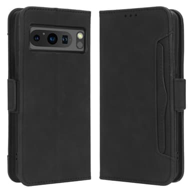 Till Pixel 8 Pro Plånboksfodral  - Svart