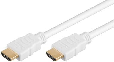 Goobay Höghastighets-HDMI™-kabel 90° med Ethernet (4K 60Hz)