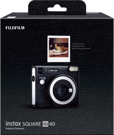 Fujifilm Instax Square SQ40 direktkamera (svart)