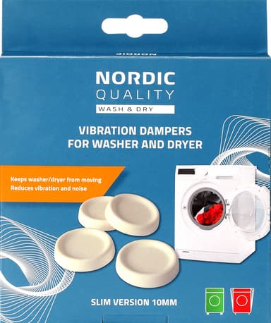 Nordic Quality vibrationsstopp 4-pack 352219