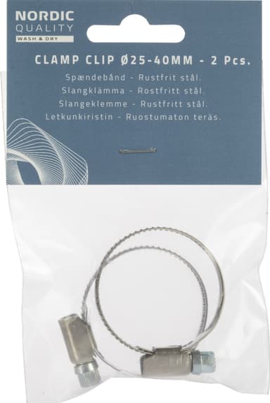 Nordic Quality Slangklämma (2 st)