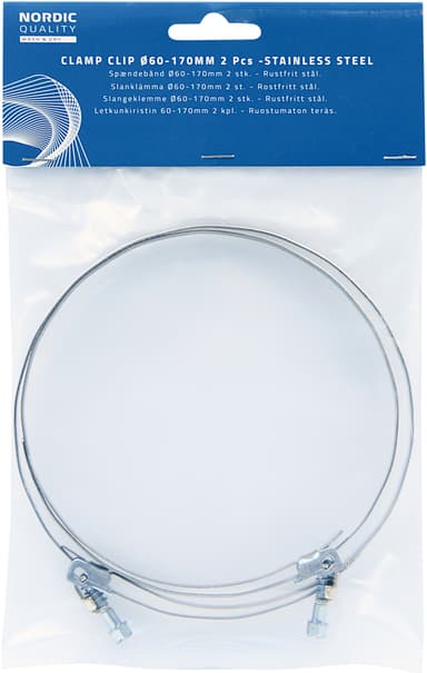 Nordic Quality slangklämma 2-pack 352454