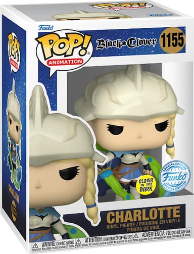 Funko Pop! Exclusive Black Clover Charlotte figur