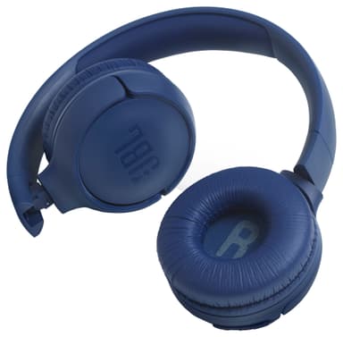 JBL Tune500BT trådlösa on-ear hörlurar (blå)