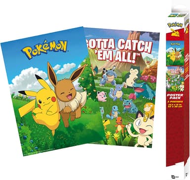 GB eye Pokemon Enironments två affischer