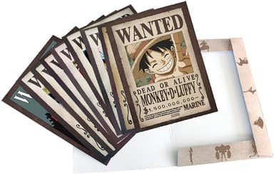GB eye One Piece Luffy's Crew Wanted affischer portfölj