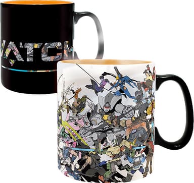 ABYstyle Overwatch värmekänslig mugg 460ml