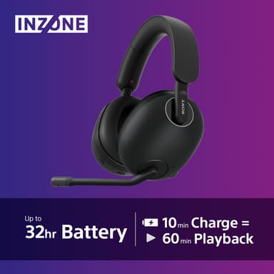 Sony Inzone H9 trådlöst gamingheadset (svart)