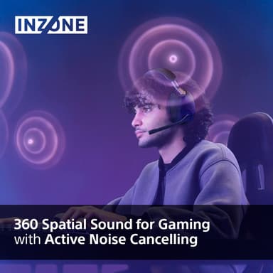 Sony Inzone H9 trådlöst gamingheadset (svart)