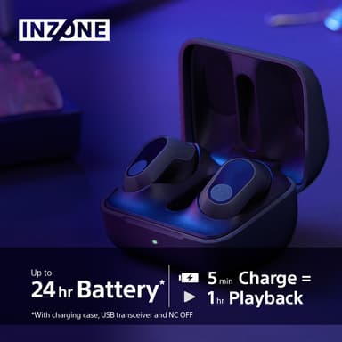 Sony Inzone Buds in ear-hörlurar (svarta)
