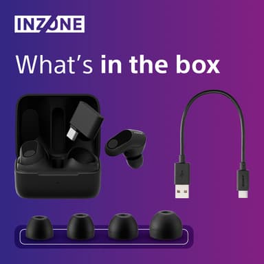 Sony Inzone Buds in ear-hörlurar (svarta)
