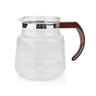 Nedis Glass kaffekannan | Kompatibel med: Moccamaster K / KB/ 1 0PL / Excellent 10S | 1.2 l | Brun