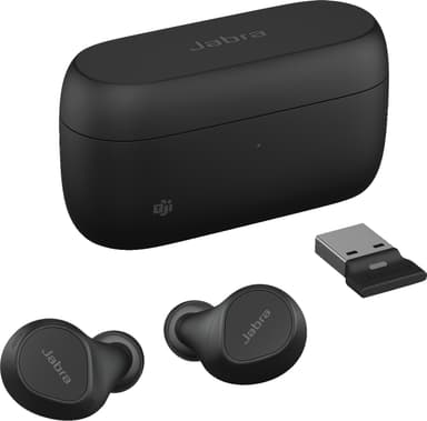 Jabra Evolve2 Buds USB-A MS Teams trådlösa hörlurar