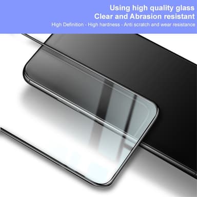 Google Pixel 8 IMAK Pro+ Heltäckande Härdat Glas Svart