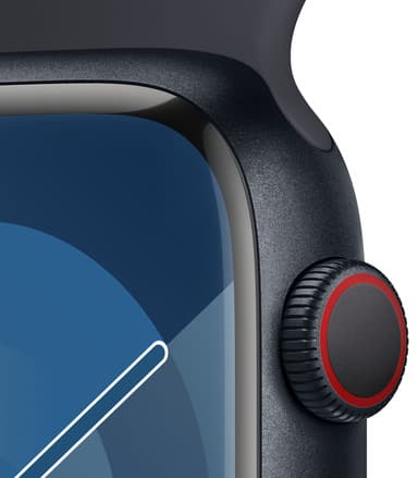 Apple Watch S9 45mm GPS+CEL (Midnight Alu/Midnight sportband) S/M