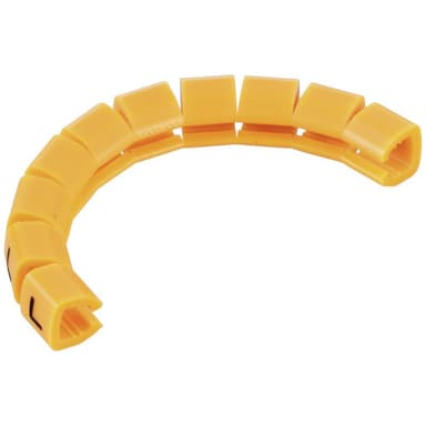 TRU COMPONENTS 1593413 TC-MB1/L203 Märkningsclip Tryck