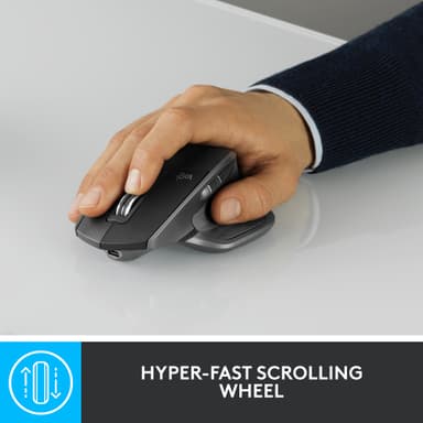 Logitech MX Master 2S trådlös mus (svart)