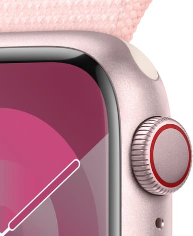 Apple Watch S9 41mm GPS+CEL (Pink Alu/Light Pink sportloop)