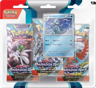 Pokémon Scarlet & Violet Paradox Rift 3-pack (31 Pokemon-kort)