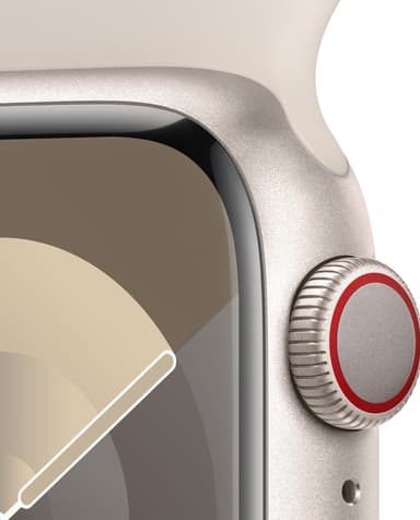 Apple Watch S9 41mm GPS+CEL (Starlight Alu/Starlight sportband) M/L