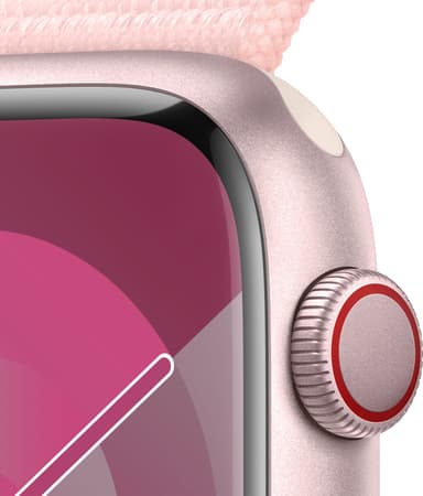 Apple Watch S9 45mm GPS+CEL (Pink Alu/ Light Pink sportloop)