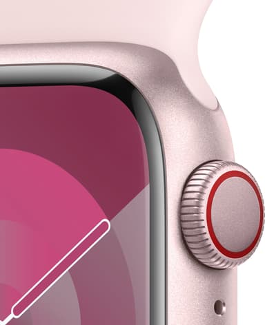 Apple Watch S9 41mm GPS+CEL (Pink Alu/Light Pink sportband) M/L
