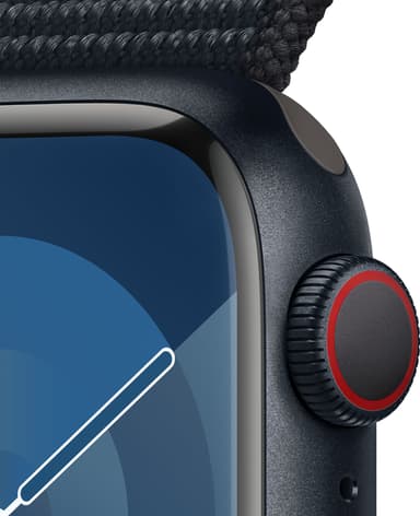 Apple Watch S9 41mm GPS+CEL (Midnight Alu/Midnight sportloop)