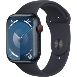 Apple Watch S9 45mm GPS+CEL (Midnight Alu/Midnight sportband) M/L