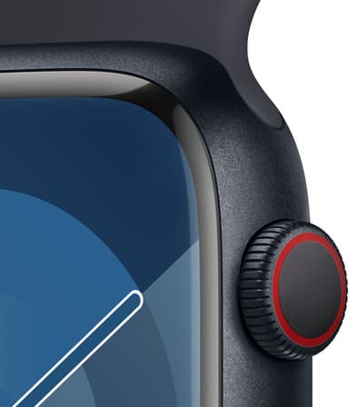 Apple Watch S9 45mm GPS+CEL (Midnight Alu/Midnight sportband) M/L