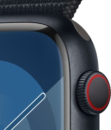 Apple Watch S9 45mm GPS+CEL (Midnight Alu/Midnight sportloop)