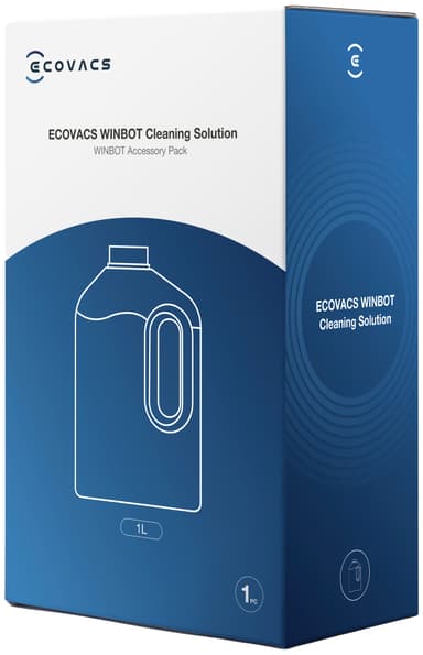 Rengöringslösning för Ecovacs WINBOT W1 Pro fönsterputsrobot (1L)