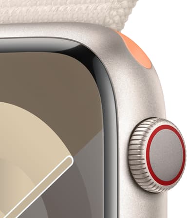 Apple Watch S9 45mm GPS+CEL (Starlight Alu/Starlight sportloop)