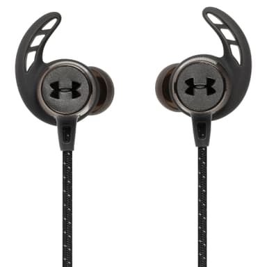JBL UA Sport Wireless React trådlösa in-ear hörlurar (svart)