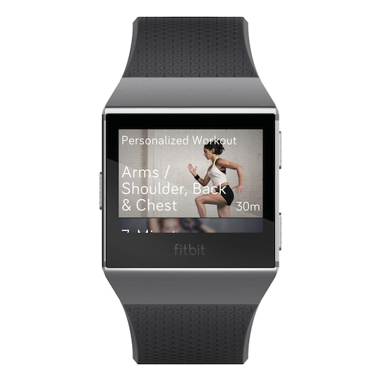 Fitbit Ionic smartwatch (mörkgrå/ljusgrå)