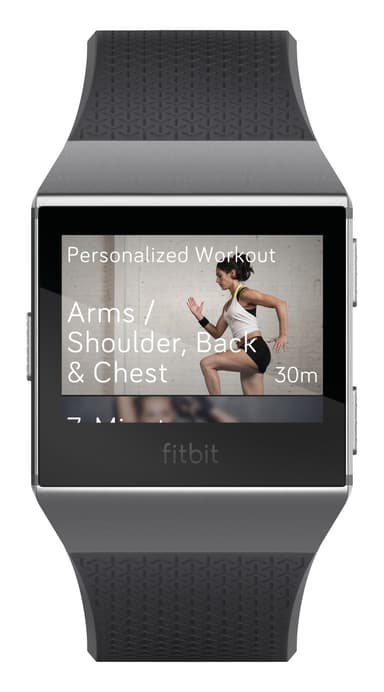 Fitbit Ionic smartwatch (mörkgrå/ljusgrå)