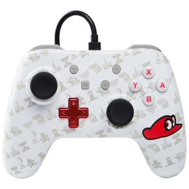 PowerA Nintendo Switch kontroll Mario Odyssey edition PowerA Nintendo Switch kontroll Mario Odyssey edition