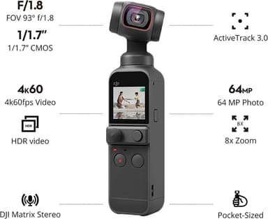DJI Pocket 2 handhållen kamera