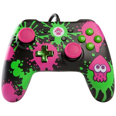 PowerA Nintendo Switch kontroll Splatoon edition