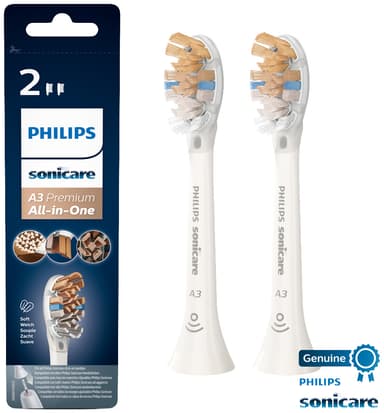 Philips Sonicare tandborsthuvud HX909210 (vit, 2-pack)