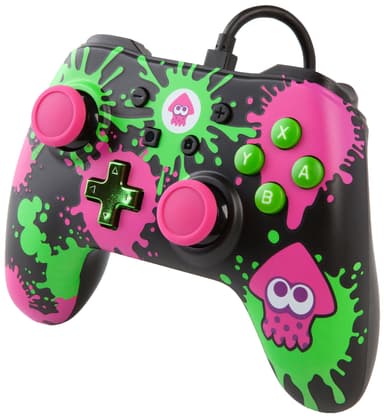 PowerA Nintendo Switch kontroll Splatoon edition