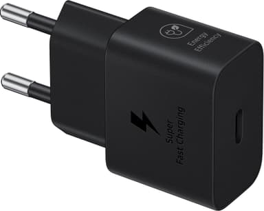 Samsung USB-C 25W laddare med kabel (svart)