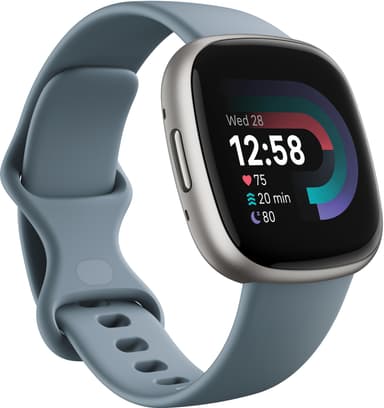 Fitbit Versa 4 smartwatch (blå/platinum)