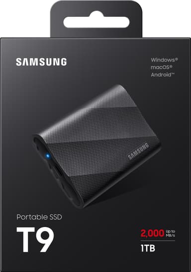 Samsung T9 1TB extern SSD