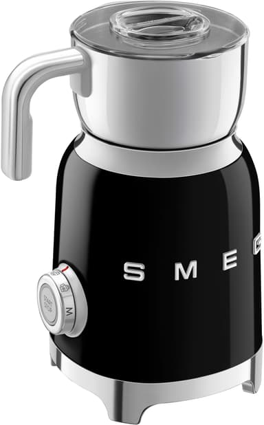 Smeg mjölkskummare i 50-talsstil MFF11BLEU (svart)