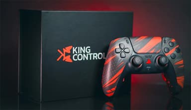 King PS5 trådlös handkontroll (rage)