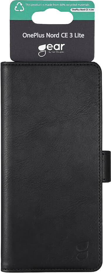 Gear OnePlus Nord CE3 Lite plånboksfodral (svart)