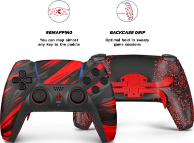King PS5 trådlös handkontroll (rage)