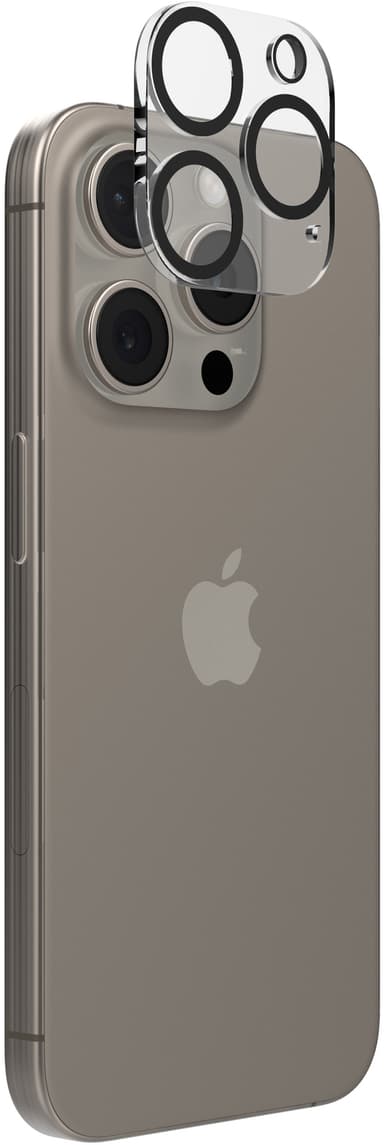 ZAGG InvisibleShield iPhone 15 Pro/Pro Max Kameralinsskydd Glass Elite