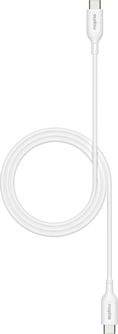 Mophie Essentials USB-C-kabel (vit)
