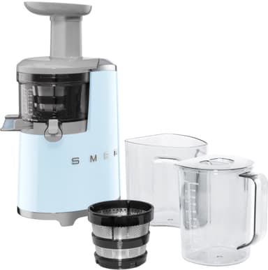 Smeg 50-tals slowjuicer SJF01PBEU (pastellblå)